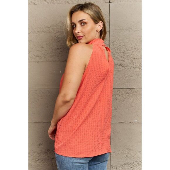 Culture Code Just For You Floral Corsage Halter Top - Picture 2 of 5